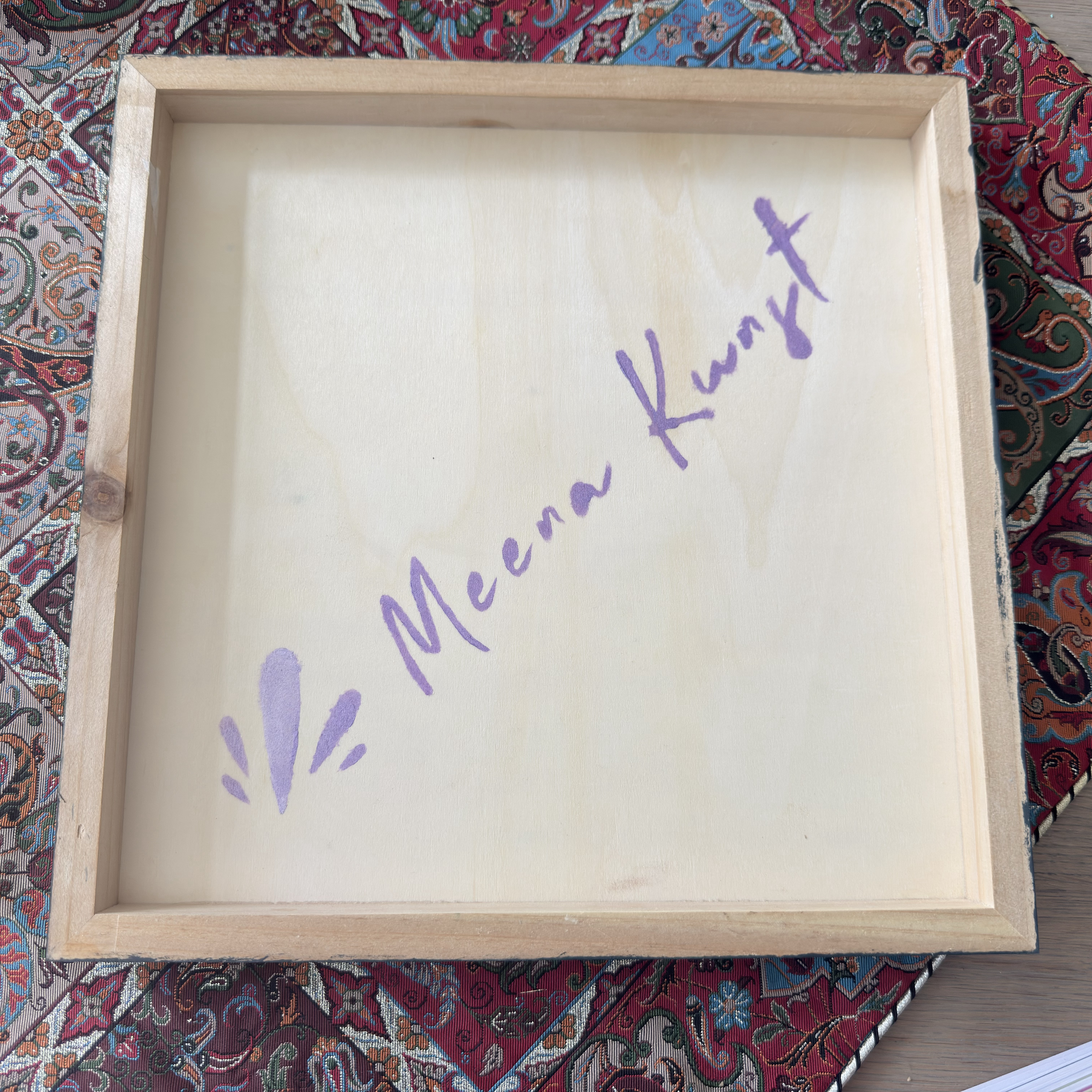 Midnight Blossoms — view 9, signed back panel