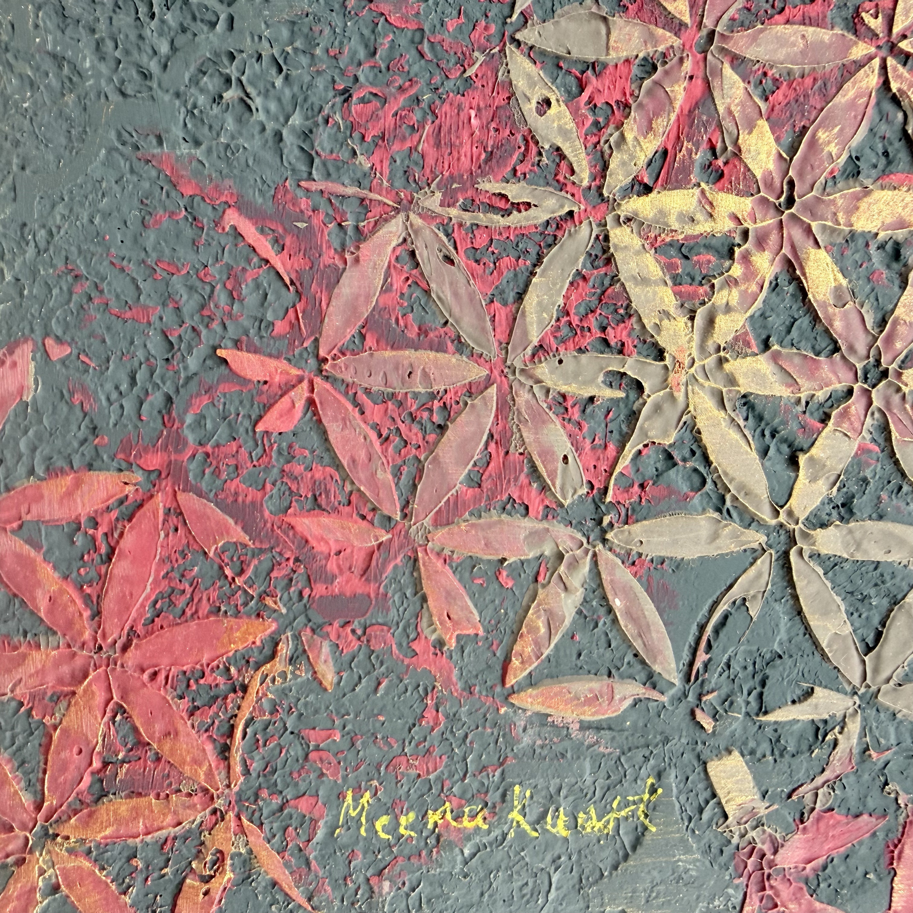 Midnight Blossoms — view 8, texture detail with signature