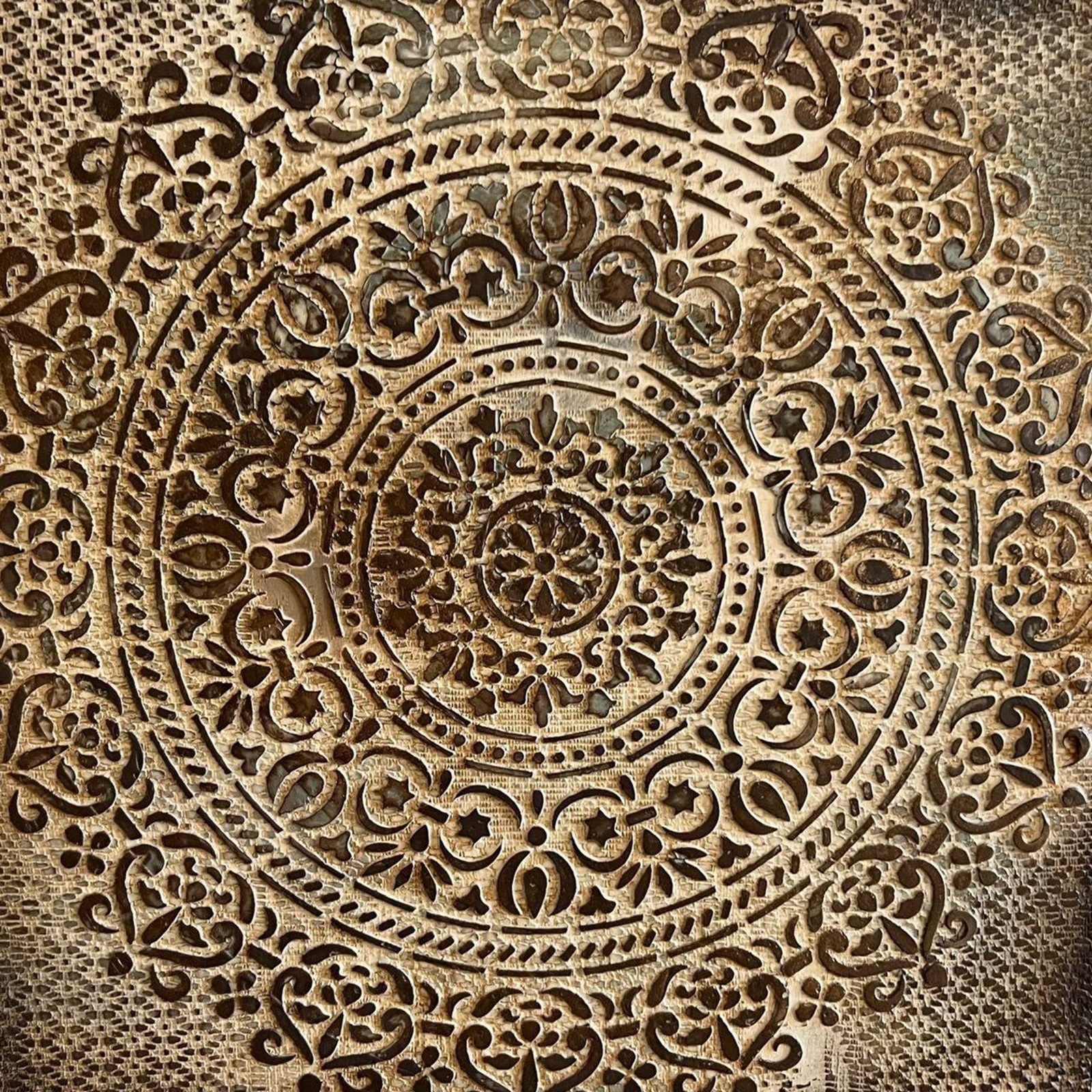 Whispers of Patterns — view 10, full mandala panel