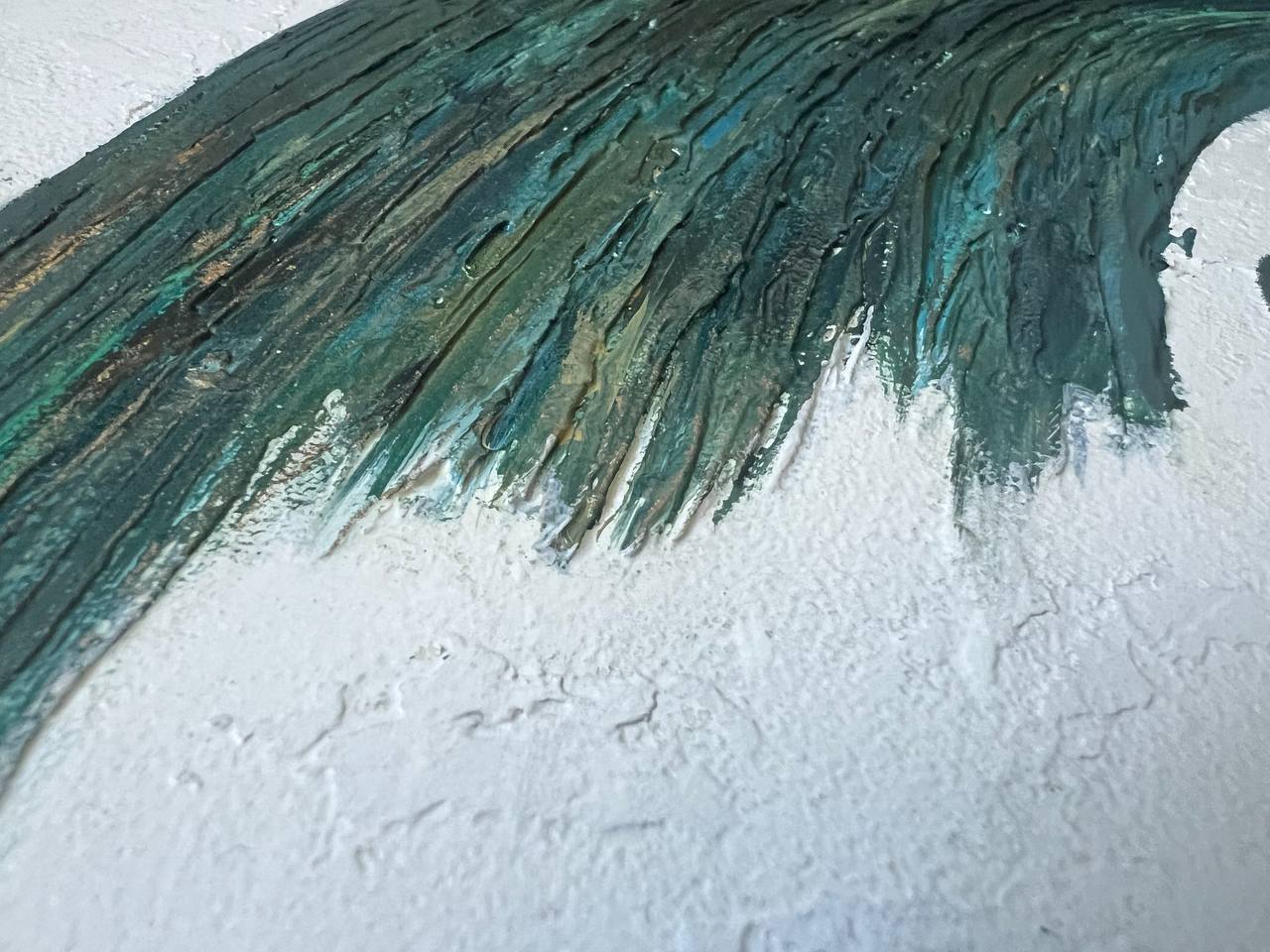 Rinsing The Gaze — view 7, textured swirl detail