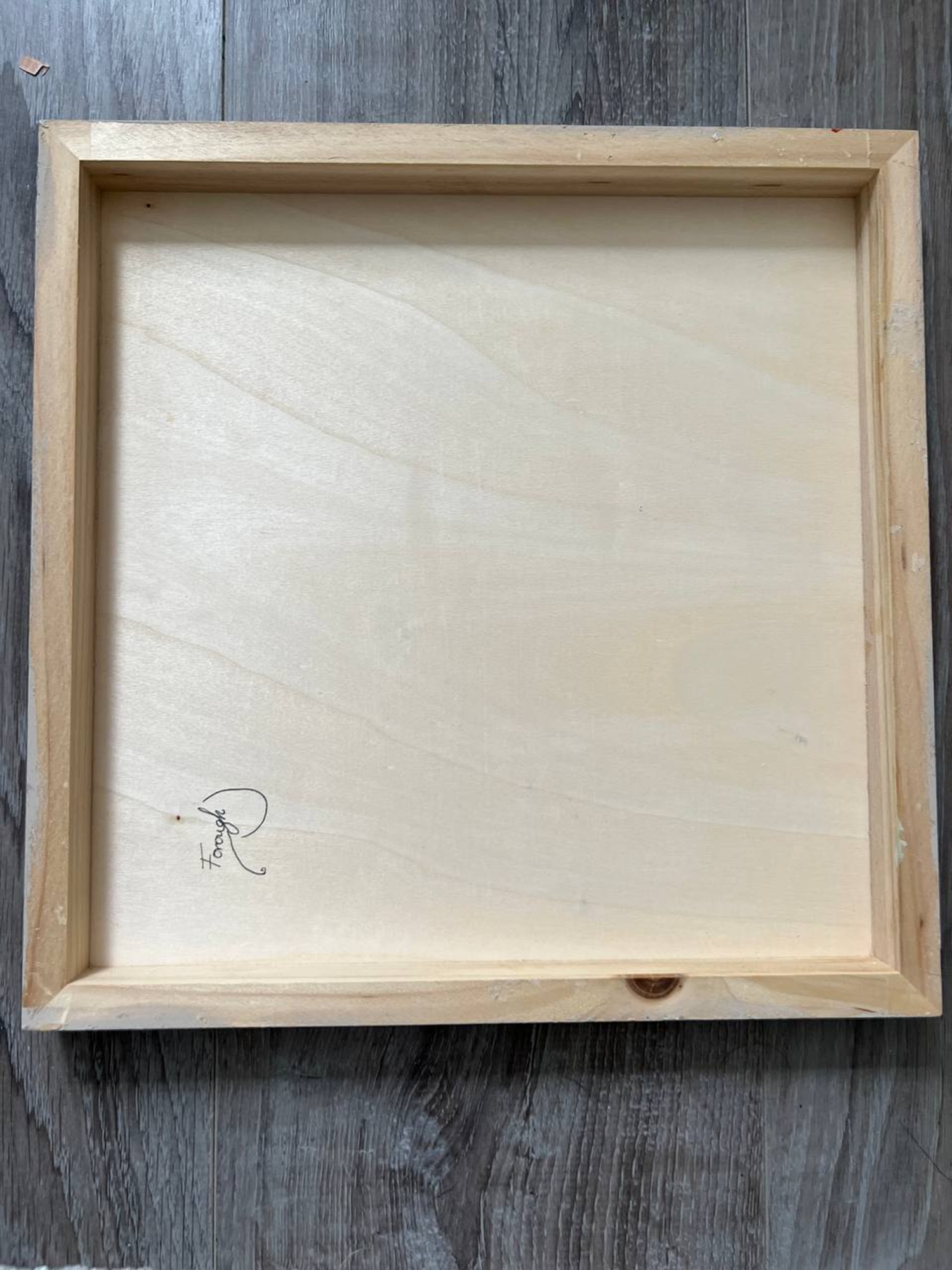 The Green Arches — view 7, signed back panel