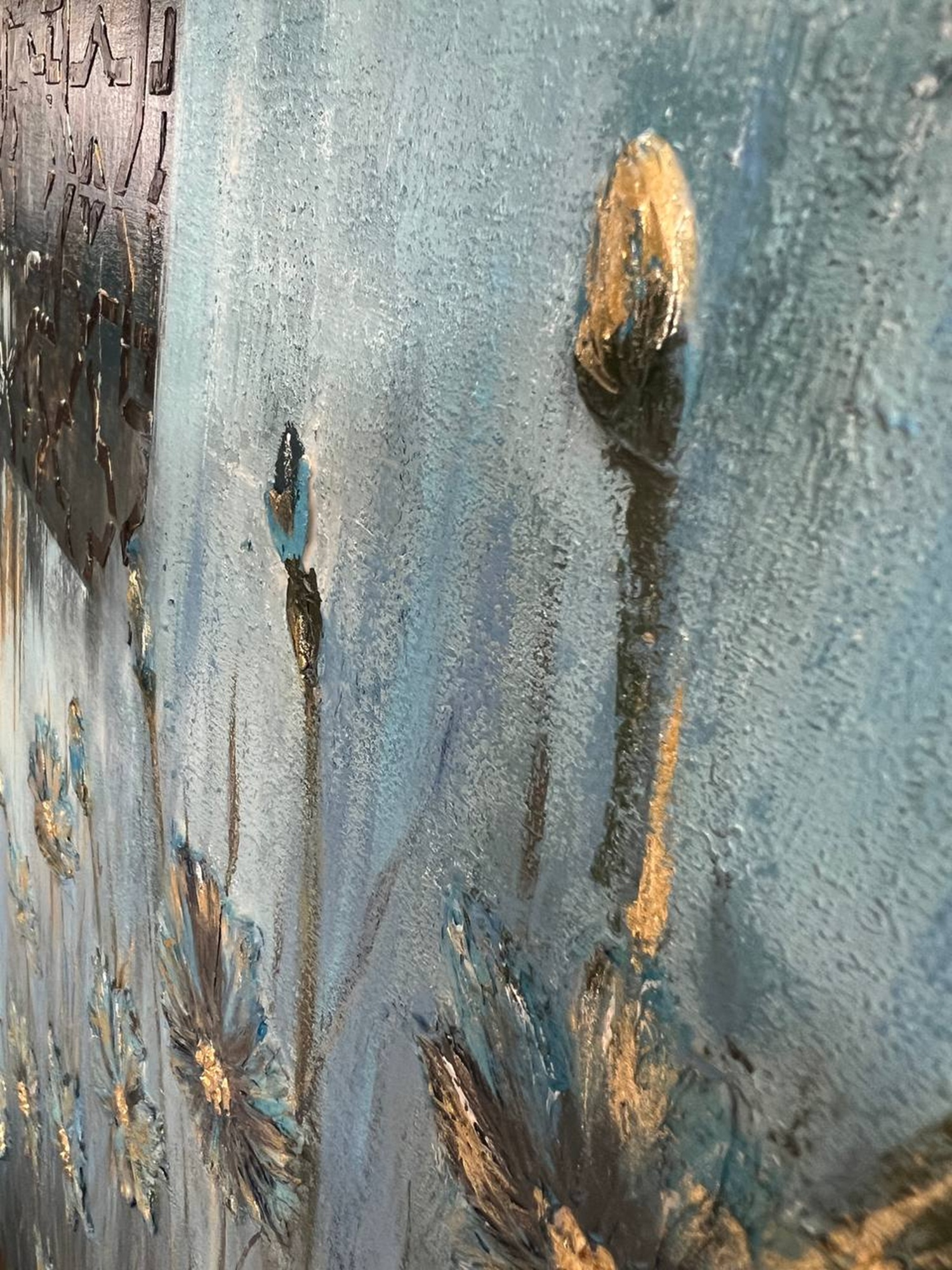 Spring Dawn — view 8, sculpted flower detail