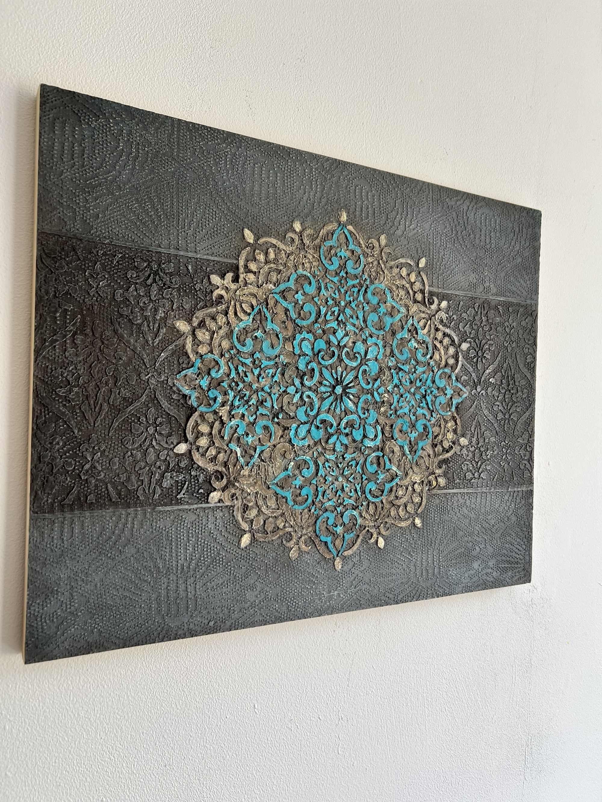 Turquoise Stone — view 4, full front closer