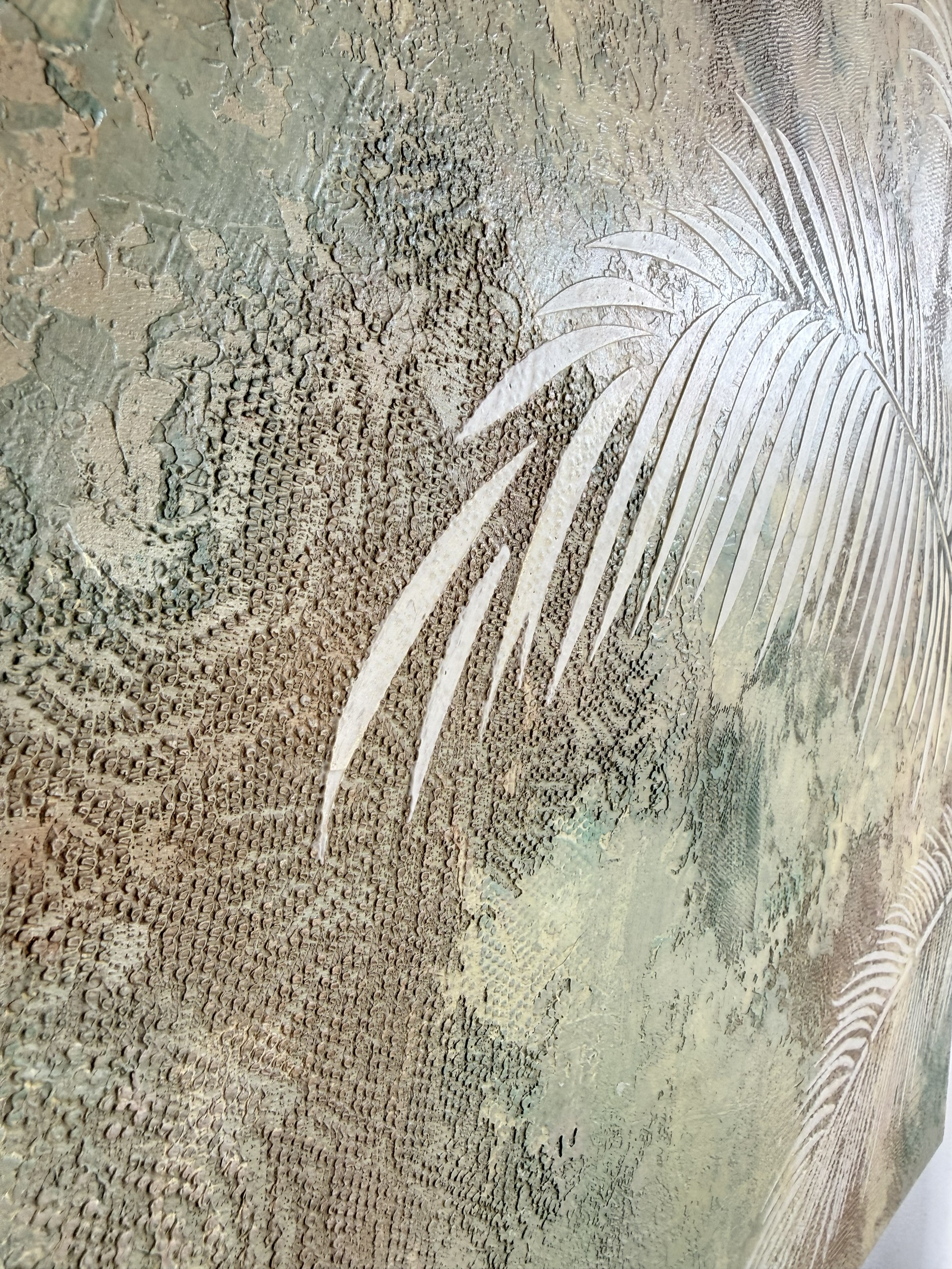 Soft Palms — view 5, palm leaf detail