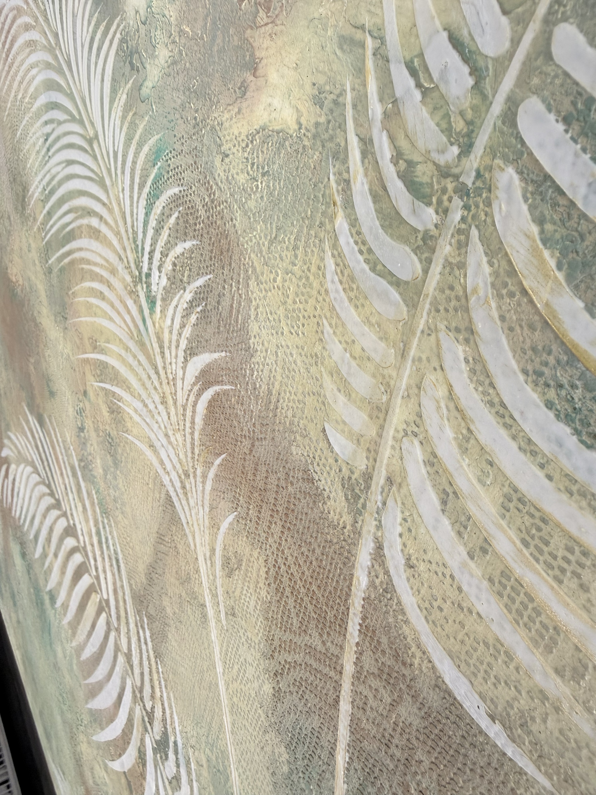 Soft Palms — view 8, palm leaf detail