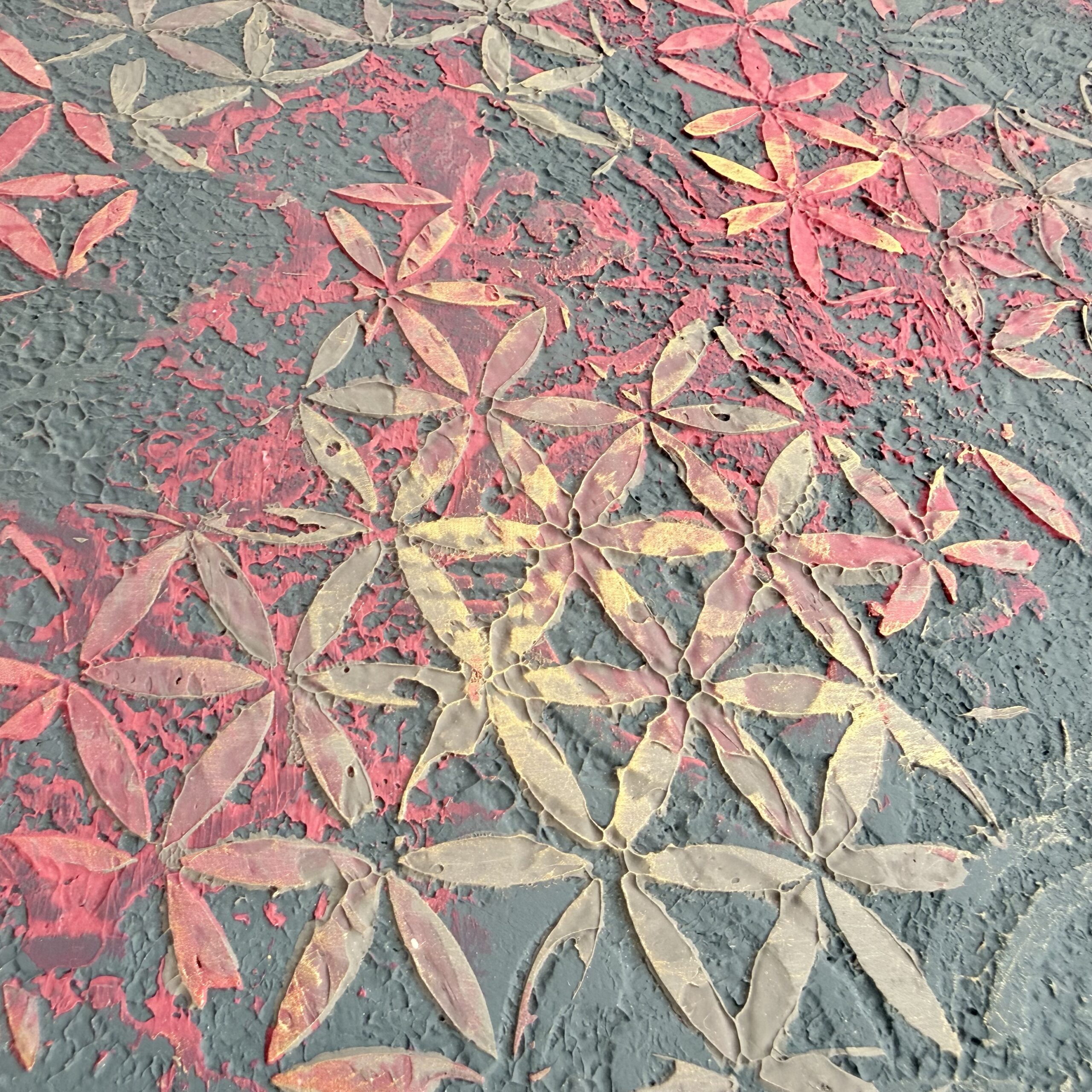 Midnight Blossoms — afbeelding 7, textuurdetail