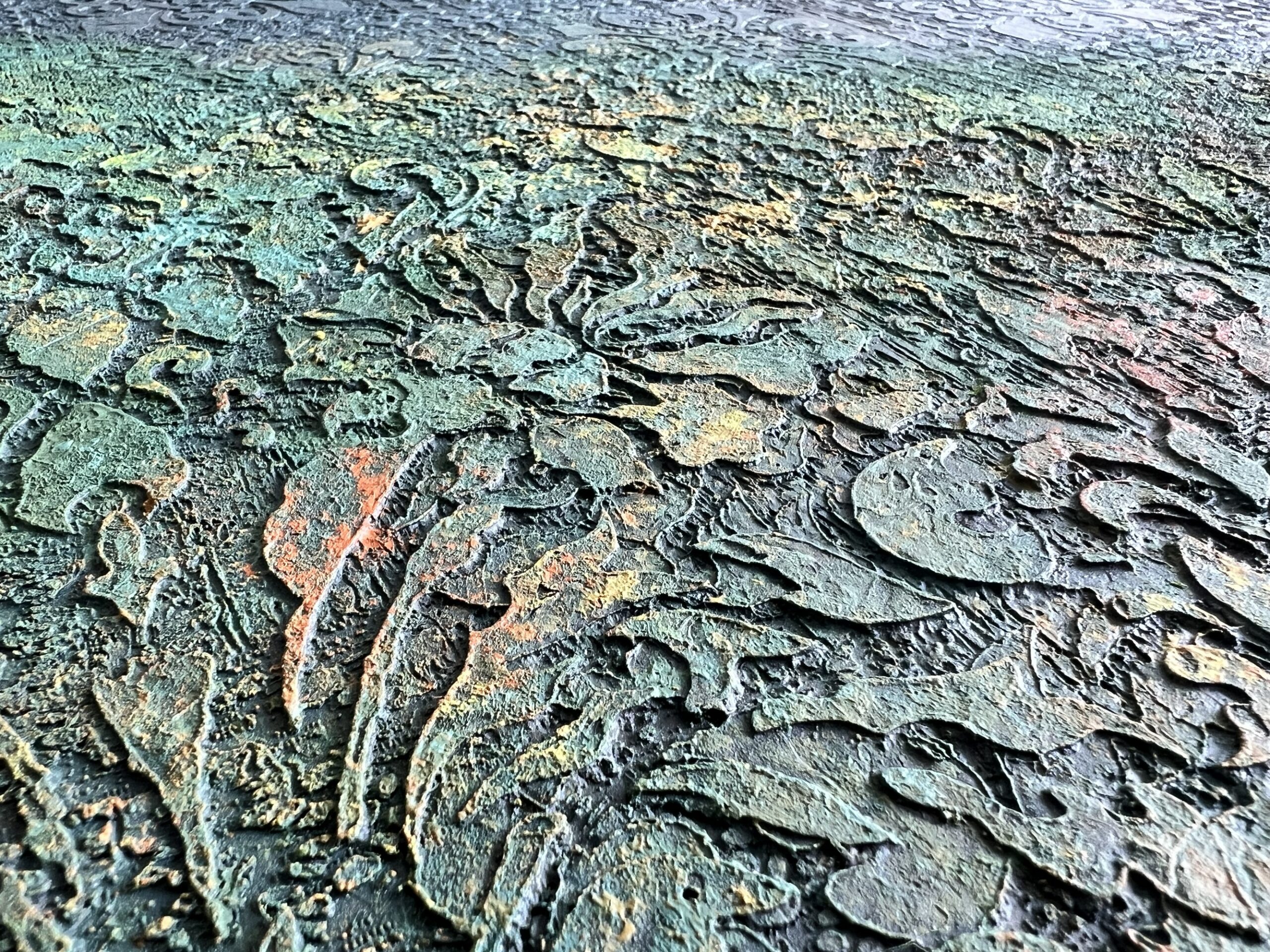 Through the Autumn Forest — afbeelding 9, textuurdetail